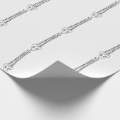 Menselijke ruggengraat cadeaupapier (Hoek)