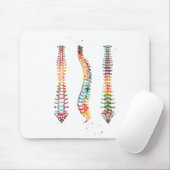 Menselijke ruggengraat muismat (Met muis)