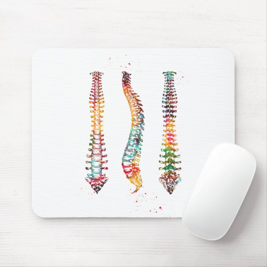 Menselijke ruggengraat muismat (Met muis)
