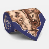 Menselijke ruggengraatdetector voor artsen stropdas (Opgerold)