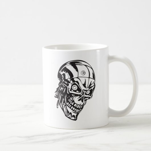 Menselijke schedel 146 koffiemok (Rechts)