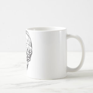 Menselijke schedel 146 koffiemok
