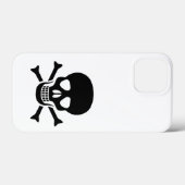 Menselijke schedel Case-Mate iPhone case (Achterkant (horizontaal))