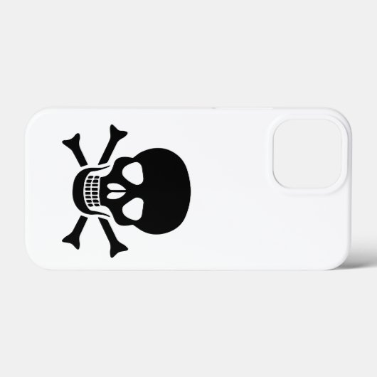 Menselijke schedel Case-Mate iPhone case (Achterkant (horizontaal))