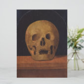 Menselijke schedel (door Mariotto Albertinelli) Kaart (Staand voorkant)