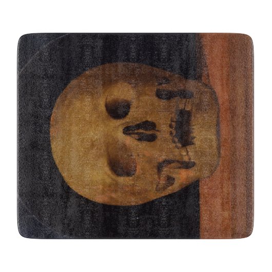 Menselijke schedel (door Mariotto Albertinelli) Snijplank (Voorkant)