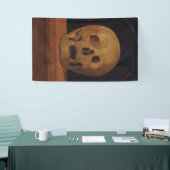 Menselijke schedel (door Mariotto Albertinelli) Spandoek (Beurs)