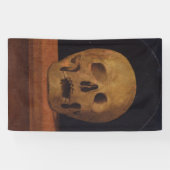 Menselijke schedel (door Mariotto Albertinelli) Spandoek (Horizontaal)