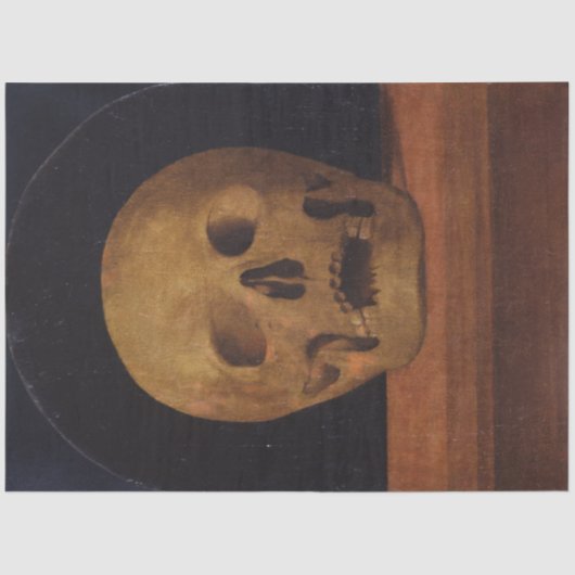 Menselijke schedel (door Mariotto Albertinelli) Tissuepapier (Voorkant)