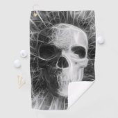 Menselijke schedel golfhanddoek (Insitu)