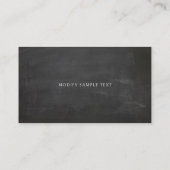 menselijke schedel Halloween Visitekaartje (Achterkant)