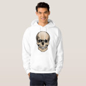 Menselijke Schedel Hoodie (Voorkant volledig)