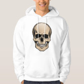 Menselijke Schedel Hoodie (Voorkant)