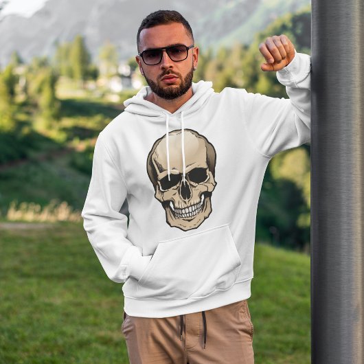 Menselijke Schedel Hoodie