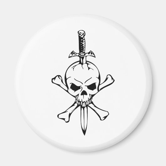 Menselijke schedel magneet (Voorkant)