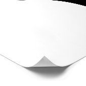 Menselijke schedel poster (Hoek)