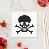 Menselijke schedel servet (Insitu)