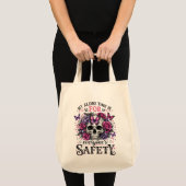 Menselijke Schedel Tote Bag (Voorkant (product))