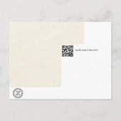 Menselijke skeletanatomie geïllustreerd briefkaart (Achterkant)