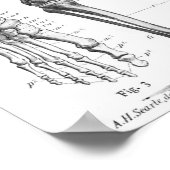 Menselijke skeletspierstelsel- en musculaire anato poster (Hoek)