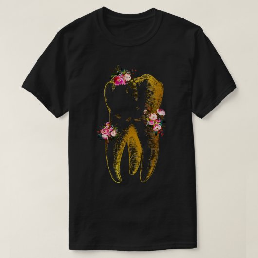 Menselijke tand 3 t-shirt (Design voorkant)