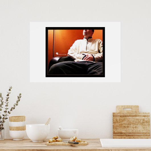 Menselijke textuur poster (Keuken)