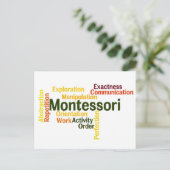 Menselijke Versie 1 van de Kunst van Word van Briefkaart (Staand voorkant)