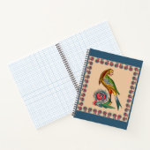 menselijke vogel notitieboek (Binnen)