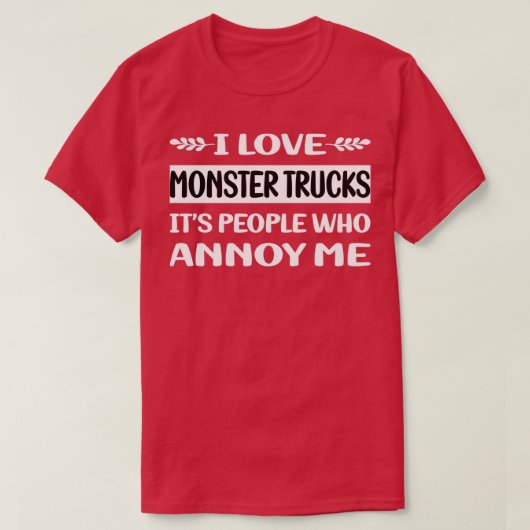 Mensen Annoy Monster Truck 2 T-shirt (Design voorkant)