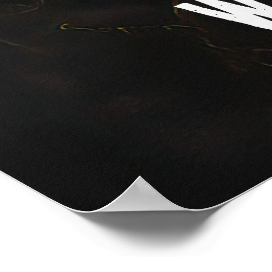 Mensen behandelen me als een God - goddelijk grapp Poster (Hoek)