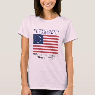 Mensen beledigen sinds 1776 t-shirt