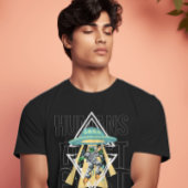 Mensen bestaan niet Alien Funny quote Graphic T-shirt