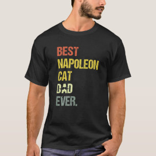Mensen Beste Napoleon Kat Vader Kat T-shirt