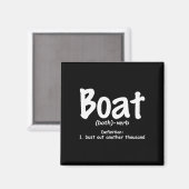 Mensen boot definitie barst nog eens duizend uit magneet (Voorkant / Achterkant)