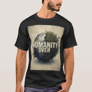 Mensen boven oorlog – Anti-wereldoorlog protestkun T-shirt