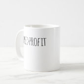 Mensen Boven Winst Koffiemok (Voorkant links)