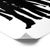 Mensen buiten Funny Poster (Hoek)