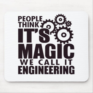 Mensen denken dat het Magisch is, maar we noemen h Muismat