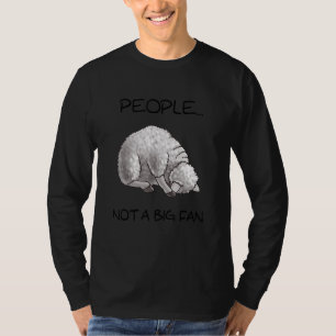 Mensen die geen Gezegde van een grote pan-schapen T-shirt