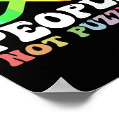 Mensen die geen puzzels Autisme bewust zijn Neurod Poster (Hoek)