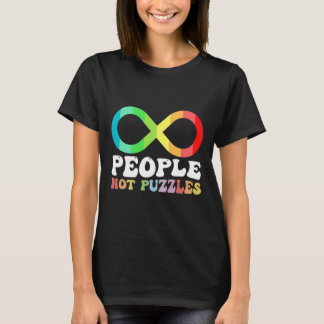 Mensen die geen puzzels Autisme bewust zijn Neurod T-shirt