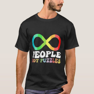 Mensen die geen puzzels Autisme bewust zijn Neurod T-shirt