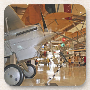 Mensen die het National Museum of Naval Aviation b Bier Onderzetter