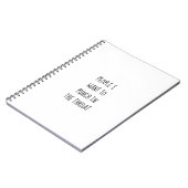 Mensen die ik in de Throat Blank Journal wil straf Notitieboek (Linkerzijde)