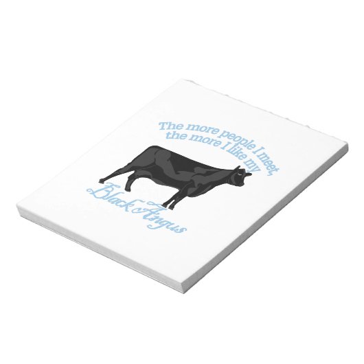 Mensen die ik ontmoet notitieblok (Linkerzijde)