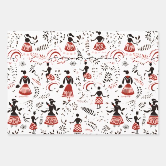 Mensen die in Hawaïaans inpakpapier wonen (Voorkant)