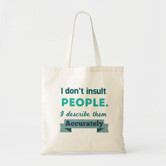 Mensen die insuline gebruiken tote bag (Voorkant)