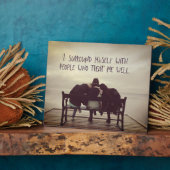 Mensen die me goed behandelen fotoplaat (Zijkant)