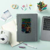 Mensen die obstakels in het leven overwinnen sticker (iPad Cover)