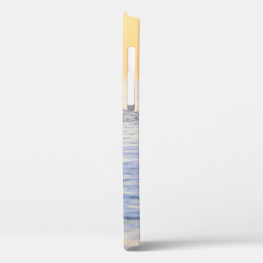 Mensen die op het strand surfen Case-Mate iPhone case (Achterkant / Links)